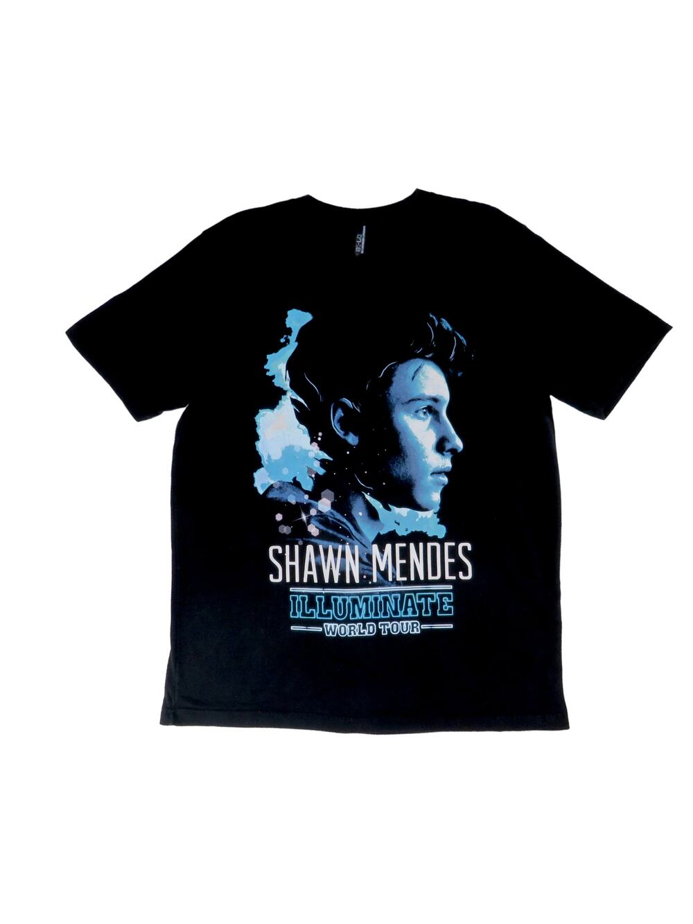 Shawn Mendes Illuminate World Tour Black Short Sleeve Top